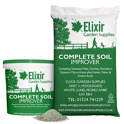 Complete Soil Improver | Mycorrhizal Fungi Zeolite & Humic/Fulvic Conditioner • £7.49