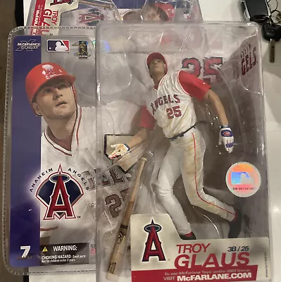 McFarlane 2003 Troy Glaus Anaheim Angels Series 7 (Red Sleeve Super Chase Piece) • $75