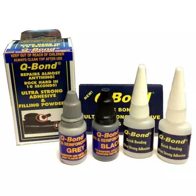 Q-Bond QB2 Ultra Strong Adhesive/SuperGlue & Filler Powder • £13.99