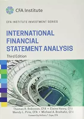 International Financial Statement A... Broihahn Micha • £23.99