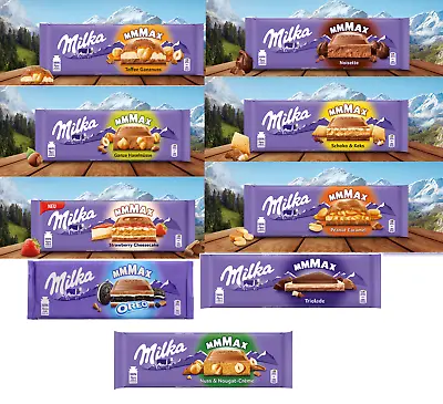 MILKA Huge XXL CHOCOLATE From Germany In 9 FLAVOURS 250g-300g New • $9.99