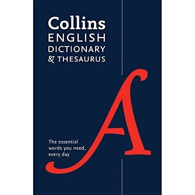 Collins English Dictionary And Thesaurus • £3.62