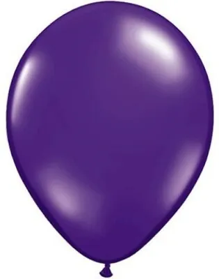 Qualatex 11  Quartz Purple Latex Balloons 100 Count Decorations • $21.95