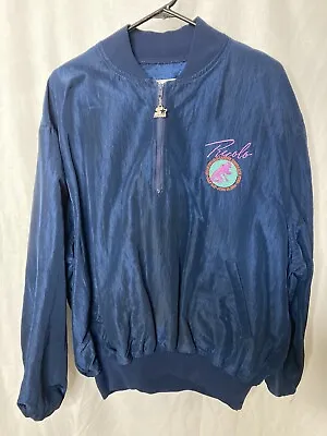 Vintage Starter Chicago Bears Pullover Jacket 1994 Brian Piccolo Cancer Men’s XL • $19.99