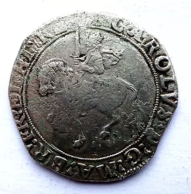 £195 • Buy Charles I Tower Mint Halfcrown Mm Anchor 1628-9  F+