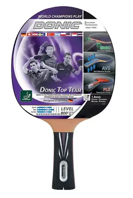 Donic Top Team 800 Table Tennis Bat  Brand New • £29.99