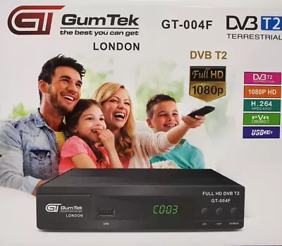 £24.99 • Buy NEW Full HD Freeview Set Top Box 1080P RECORDER Digital TV Receiver New Software