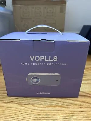 Mini Projector VOPLLS 1080P Full HD Supported Video Projector  • $39.99