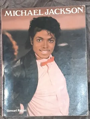 Vintage 1984 Michael Jackson Softcover Picture Book - Stewart Regan • $0.99