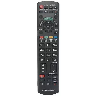 Replacement Panasonic Plasma TV Remote Control N2QAYB000487 TX-LF37S20 TX-L32C4B • £7.89