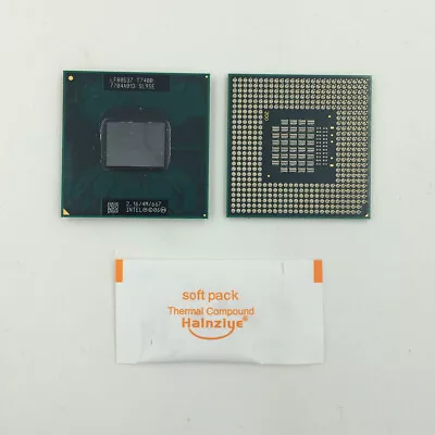 Intel Core 2 Duo T7400 2.16 GHz Dual-Core 4M/667 Processor SL9SE Mobile Laptop • £9.59