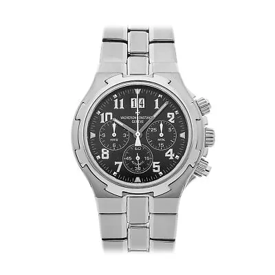 Vacheron Constantin Overseas Chrono Auto Steel Mens Watch Date 49140/423A-8886 • $15250