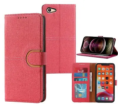 $6.95 • Buy Oppo A59 F1s Pu Leather Wallet Case Canvas Finish Combined