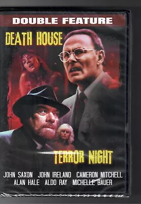 DEATH HOUSE & TERROR NIGHT (DVD) Double Feature - John Saxon Michelle Bauer NEW • $19.29