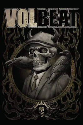 Volbeat Skeleton Poster - 24  X 36  • $13.49