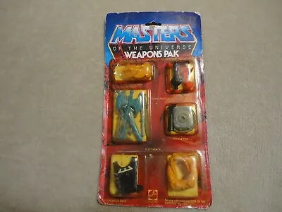 Mattel 1983 He-man Masters Of The Universe Weapons Pak No. 7303 • $40