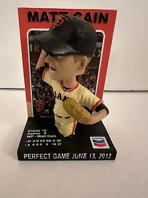 6/12 SF Giants Matt Cain Perfect Game Bobblecard Bobblehead SGA San Francisco • $25