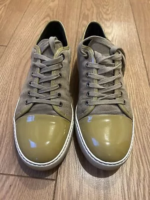 Mens 'LANVIN'  Toe Cap Trainers Size 9. 100% Authentic • £50