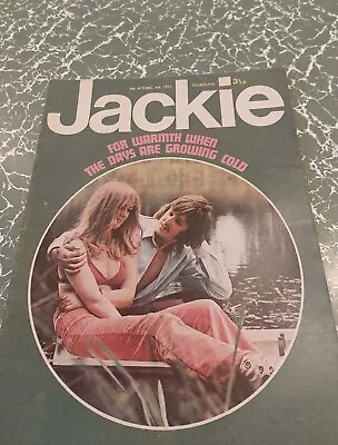 Vintage JACKIE Magazine 4th DECEMBER 1971 Elton/New Seekers/Stones FREEPOST 318 • £15