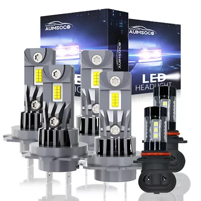 For VW Golf 2010-2011 Combo LED Headlight Bulbs High Beam+Low Beam+Fog Light Kit • $79.99