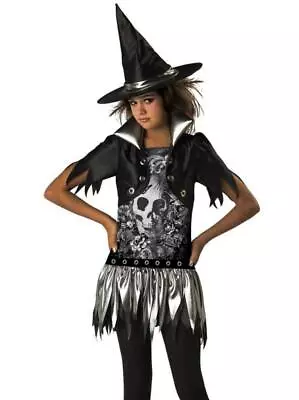 Gothic Witch Tween Costume Size Small And Medium Halloween Party NEW • $14.95