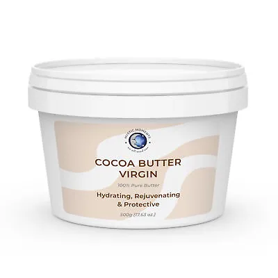 Mystic Moments | Cocoa Butter Virgin - 100% Pure And Natural - 500g • £11.95