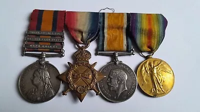 Queens South Africa Medal + 1915 Star Trio Royal Artillery • £150