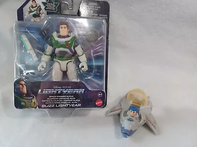 Mattel BUZZ LIGHTYEAR Movie Space Ranger Alpha Figure 2022  McDonalds Space Ship • $12.95