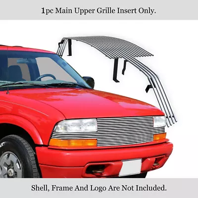 Fits 1998-2004 Chevy S-10 Pickup/Blazer Full Face Billet Grille Grill Insert • $147.99