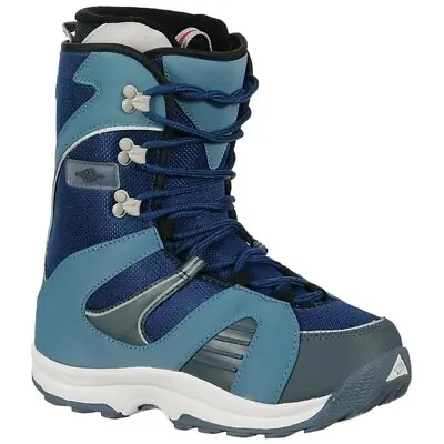 Morrow Rail Blue Snowboard Boots Lace Up/Winter Sports Women’s Size 10 • $69