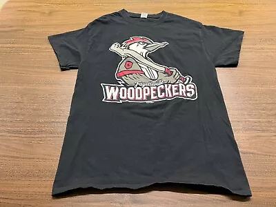 Fayetteville Woodpeckers MILB Men’s Black T-Shirt - Medium Minor League Baseball • $13.99