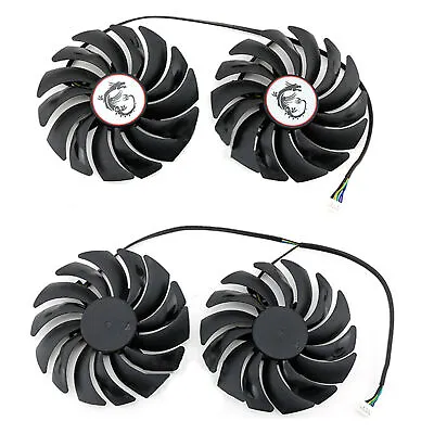 Cooling Fan For MSI GTX1080ti 1080 RX470 1070ti 1070 1060 GAMING Graphics Card • $24.15