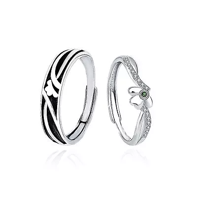 Promise Rings For Him And Hermatching Ringspromise Rings For Couplesanillo... • $52.38