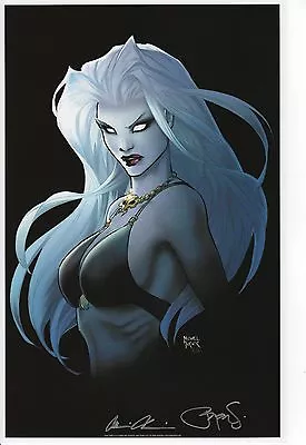 2017 Phoenix Con - Lady Death Legend Art Print By Michael Turner Virgin Edition • $39.99