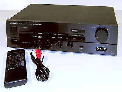 🔥【PRO SERVICED】Onkyo P-3160 Integrated Stereo Preamp W REMOTE! Phono💥GUARANTY • $224.95