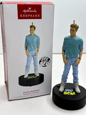 Hallmark Keepsake Ornament Zack Morris Saved By The Bell Magic Sound 2022 • $10.98