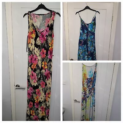 Bundle Of 3x Size 12 Maxi Long Dresses • £3.99