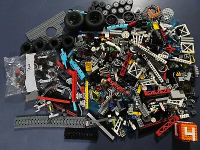 1.4kg Of Genuine Clean Mixed Lego Pieces - Bulk Lot  Mostly Technic - Lot 4 • $85