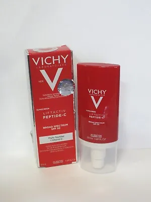 Vichy Liftactiv Peptide-c Sunscreen Spf 30 1.69 Oz Boxed See Details • $24