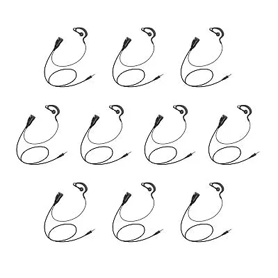 10Pack Arrowmax AEH1500-Y2 G-Shape Earphone For Vertex VX-6E VX-351 VX-7R VX-127 • $109