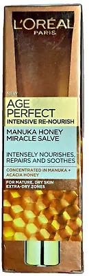 Loreal Paris Age Perfect Intensive Re-Nourish Manuka Honey Miracle Salve 40ml • £14.99