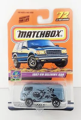 Matchbox On Tour 1967 VW Delivery Van 1999 Diecast Car New In Package • $3.50