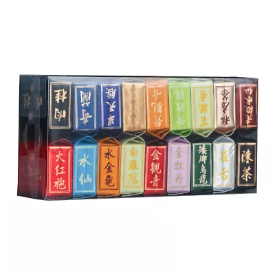 18 Kinds Oolong Tea Rock Tea Rougui Da Hong Pao Tea Shuixian Qilan 144g Box • $14.98