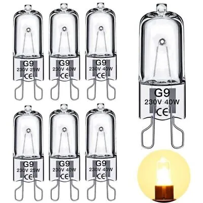 10X G9 Bulb Lamp 25W 40W 50W 60W Watt Warm White Bulb Pen Base • $4.46
