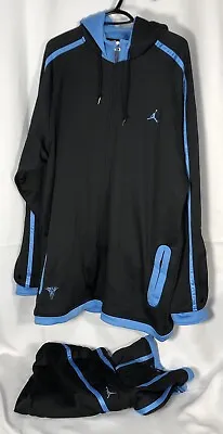 Rare Jordan Carmelo Anthony Track Suit Jacket And Pants 2XL Top XL Warm Up Suit • $240