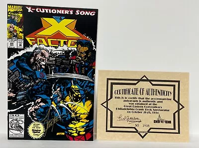 Marvel Comics X Factor Number 85 December Signed Excellent Condition • £36.19