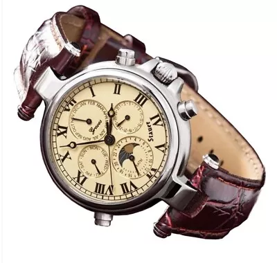 STAUER Stainless SteelGraves® '33 - Designer Wristwatch Ivory Dial Design • £49