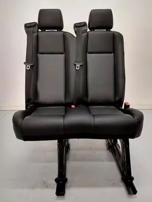 Ford Transit Van 2020 Removable 31 In. Right Black Vinyl Double Bench Seat • $685