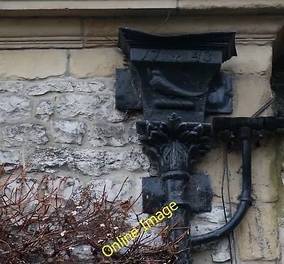 Photo 6x4 Rain-water Hopper Ivy House Bakewell Detail Of A Grade 2 Liste C2014 • £2