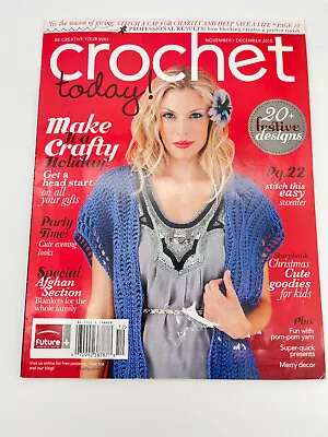 $8 • Buy Crochet Today! Magazine November December 2010 Make A Crafty Holiday